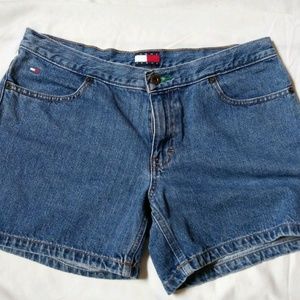 Vtg Tommy Hilfiger Denim Mom Shorts Womens Size 11